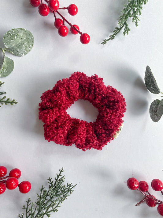 Red Scrunchies